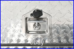 Aluminum Diamond Plate Step Tool Box Battery Box 31x30x15 Inch