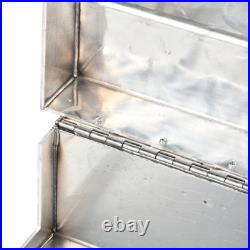 Aluminum Diamond Plate Step Tool Box Battery Box 31x30x15 Inch