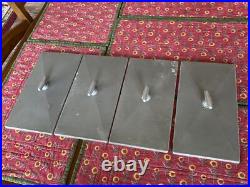 Aluminum Rectangle Deck Plate Hand Hole Box Battery Cover Boat Yacht Box Storage