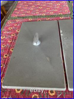 Aluminum Rectangle Deck Plate Hand Hole Box Battery Cover Boat Yacht Box Storage