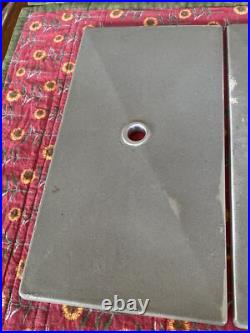 Aluminum Rectangle Deck Plate Hand Hole Box Battery Cover Boat Yacht Box Storage