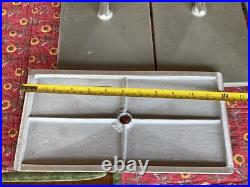 Aluminum Rectangle Deck Plate Hand Hole Box Battery Cover Boat Yacht Box Storage