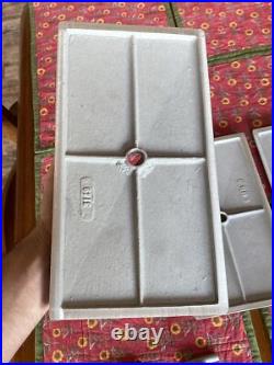 Aluminum Rectangle Deck Plate Hand Hole Box Battery Cover Boat Yacht Box Storage