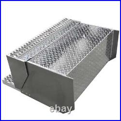 Aluminum Truck Toolbox Plate Step Battery Box Tool Box For Peterbilt 378 379 389