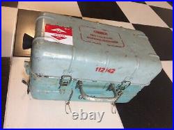 Army vintage case helicopter MI 8 battery military box aluminium original