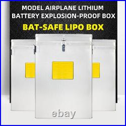 BAT-SAFE XL Fireproof Aluminum Box Explosion-Proof Safety Battery for RC Model