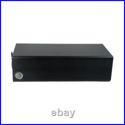 Battery Box Ebike Shelf Large Capacity 1865/21700 Aluminum Alloy Black