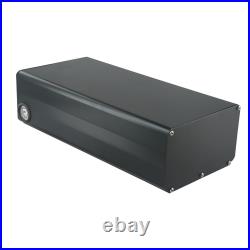 Battery Box Ebike Shelf Large Capacity 1865/21700 Aluminum Alloy Black