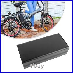 Battery Box Ebike Shelf Large Capacity 1865/21700 Aluminum Alloy Black