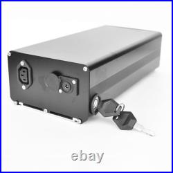 Battery Box Ebike Shelf With 2 XKey 1865/21700 Aluminum Alloy Holder Case