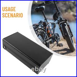 Battery Box Ebike Shelf With 2 XKey Aluminum Alloy Electric Bike Holder Case
