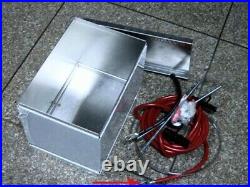 Battery Box Fabricated Aluminum Relocation Kit With Copper Wire And Hold Down