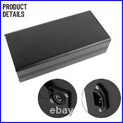 Battery Box Large Capacity With 2 XKey 1865/21700 Aluminum Alloy Black