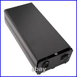 Battery Box Large Capacity With 2 XKey 1865/21700 Aluminum Alloy Black