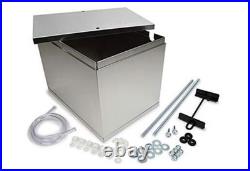 Battery Box, Sealed, 13-1/2 x 9-1/2 x 10 in, Hardware Included, NHRA