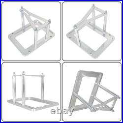 Billet Car Battery Tray Hold Down Trunk Relocation Box Aluminum Racing Mount