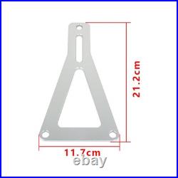 Billet Car Battery Tray Hold Down Trunk Relocation Box Aluminum Racing Mount