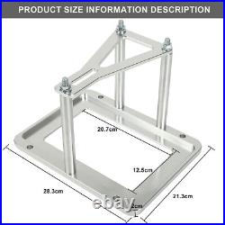 Billet Car Battery Tray Hold Down Trunk Relocation Box Aluminum Racing Mount