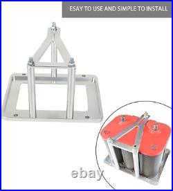 Billet Car Battery Tray Hold Down Trunk Relocation Box Aluminum Racing Mount
