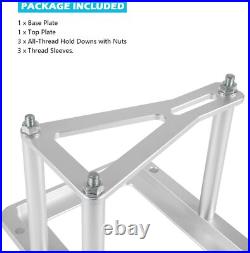 Billet Car Battery Tray Hold Down Trunk Relocation Box Aluminum Racing Mount