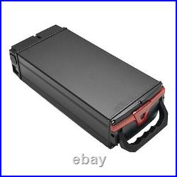 Black Electric Bike Battery Box Ebike 1865/21700 Large Capacity Holder Case