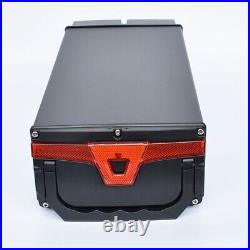 Black Electric Bike Battery Box Ebike 1865/21700 Large Capacity Holder Case