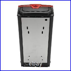 Black Electric Bike Battery Box Ebike 1865/21700 Large Capacity Holder Case