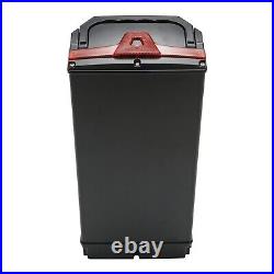 Black Electric Bike Battery Box Ebike 1865/21700 Large Capacity Holder Case