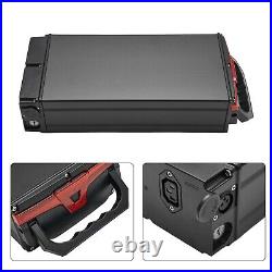 Black Electric Bike Battery Box Ebike 1865/21700 Large Capacity Holder Case