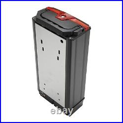 Black Electric Bike Battery Box Ebike 1865/21700 Large Capacity Holder Case