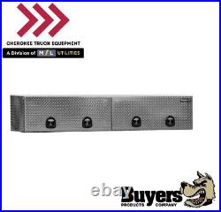 Buyers Products 1701770, 18x16x96 Diamond Tread Aluminum Topsider Truck Box