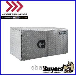 Buyers Products 1702250, 24x24x60 Diamond Tread Aluminum Underbody Truck Box