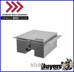 Buyers Products 1705381, 12x24x22 Aluminum In-Frame Truck Box with Notched Bottom