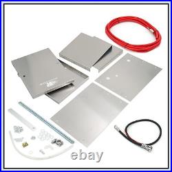 CNRAQR Complete Aluminum Battery Box Relocation Kit Universal Billet Race Off