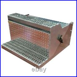 CSM 31 X 30 X 15 Inch Diamond Plate Aluminum Battery Box