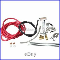 CXRacing Battery Box Relocation Kit + Cables Aluminum Polished