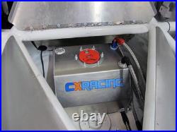 CXRacing Battery Box Style Alum Supercharger Coolant Tank For 96-04 Ford Mustang