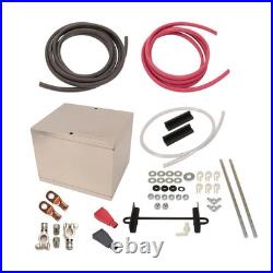 Car Battery Relocation Kit withTaylor Aluminum Box