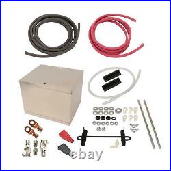 Car Battery Relocation Kit withTaylor Aluminum Box