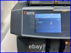 Cassida 6600 UV/MG Business Grade Money Counter UV/MG/IR Counterfeit Open Box