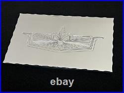 Chevy Caprice Box Billet Aluminum Battery Cover with Engraved Logo Polished
