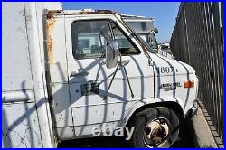 Chevy c30 van box aluminum grumman 1985 automatic turns on no battery as is