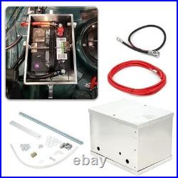 Complete Aluminum Battery Box Relocation Kit Universal Billet Race Off Road