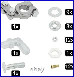 Complete Aluminum Battery Box Relocation Kit Universal Billet Race Off Road K