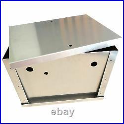 Complete Aluminum Battery Box Relocation Kit Universal Billet Street USA Stock