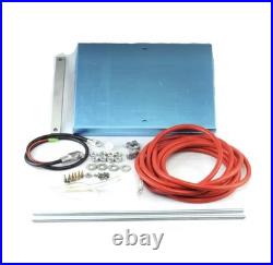 Complete Aluminum Battery Box Relocation Kit Universal Polished Billet Race PC