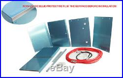 Complete Aluminum Battery Box Relocation Kit Universal WithCables and hardware