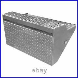 Diamond Plate Aluminum OE Style Battery Box Replacement Lid With Old Style Grip