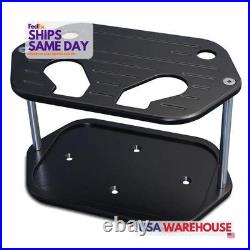 Eddie Motorsports MS374-75MB, Kit Black Aluminum Battery Box Optima D34 Matte Bl