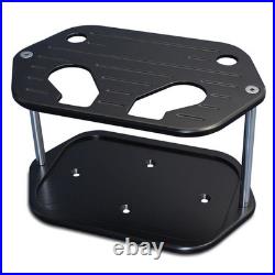 Eddie Motorsports MS374-75MB, Kit Black Aluminum Battery Box Optima D34 Matte Bl